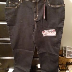 Straight leg jeans